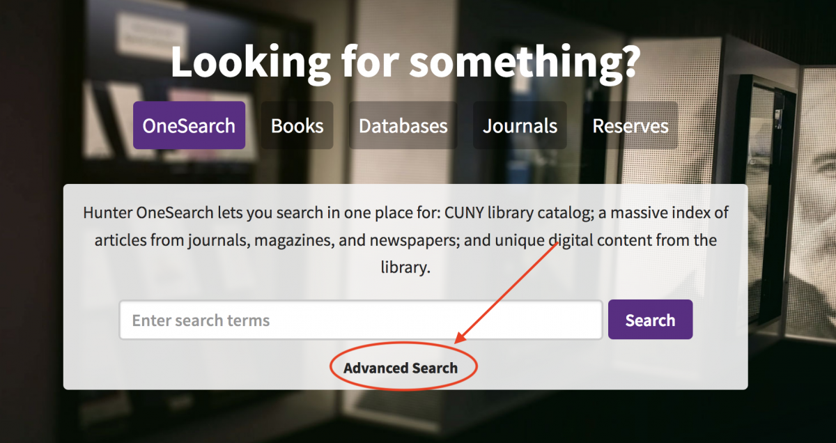 Select Advanced Search