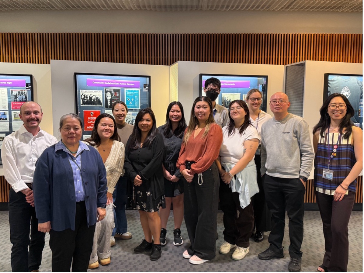 Tour Group Photo Tour participants from CALA NE, APALA NE, NYPL AANHPI Resource Group and Hunter College Librarians. Photograph by Kaleena Kam.