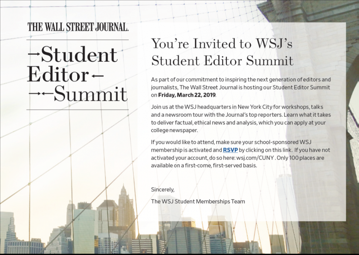 student wall street journal subscription